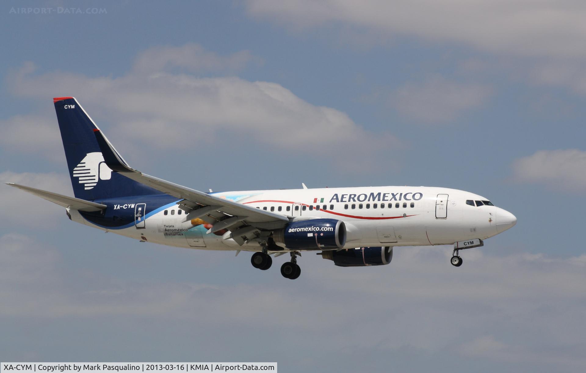 XA-CYM, 2007 Boeing 737-752 C/N 35124, Boeing 737-700