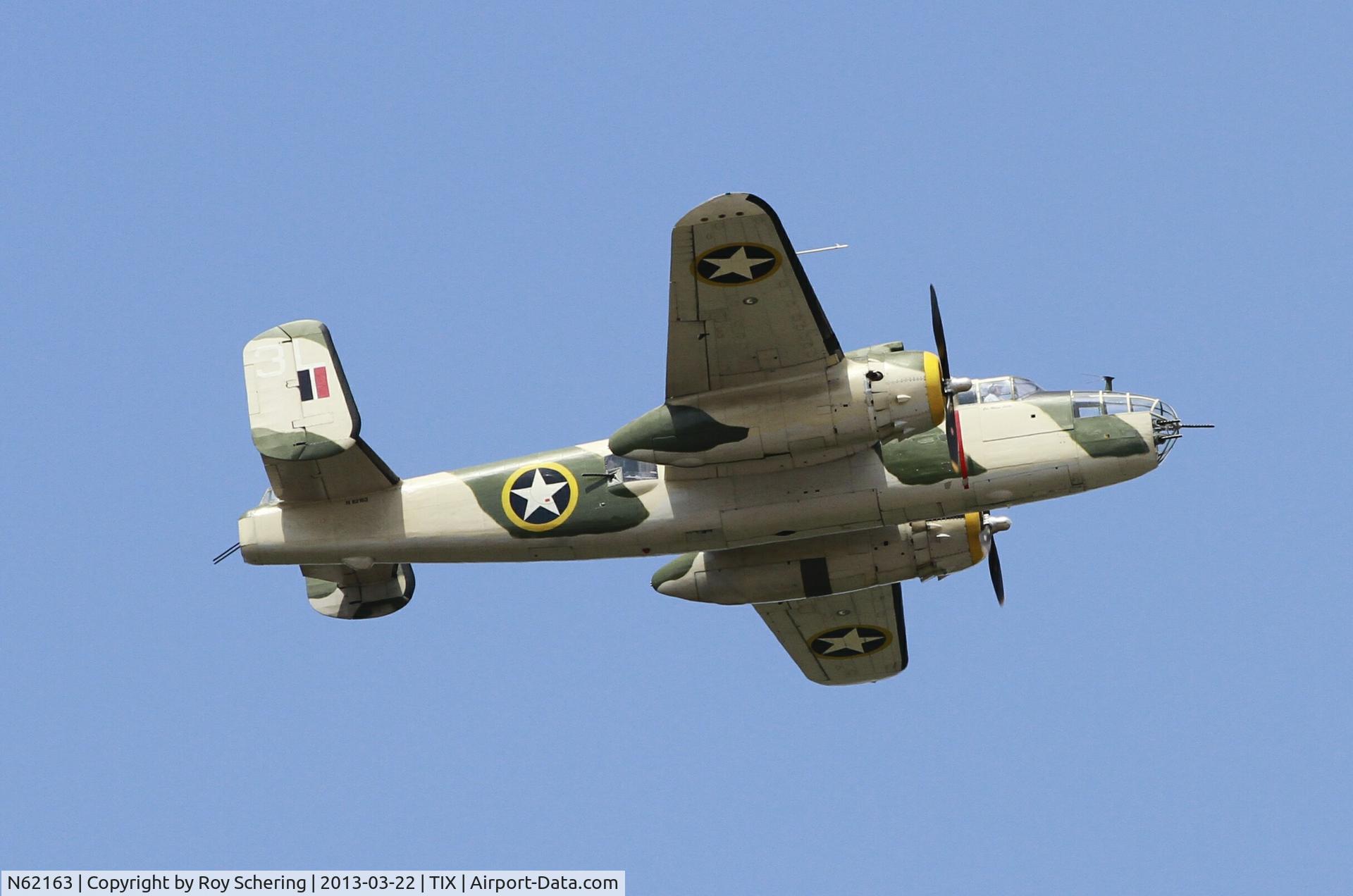 N62163, 1944 North American B-25J Mitchell Mitchell C/N 108-47451, B-25J at Tico Airshow