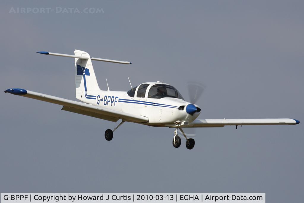 G-BPPF, 1979 Piper PA-38-112 Tomahawk Tomahawk C/N 38-79A0578, Privately owned.