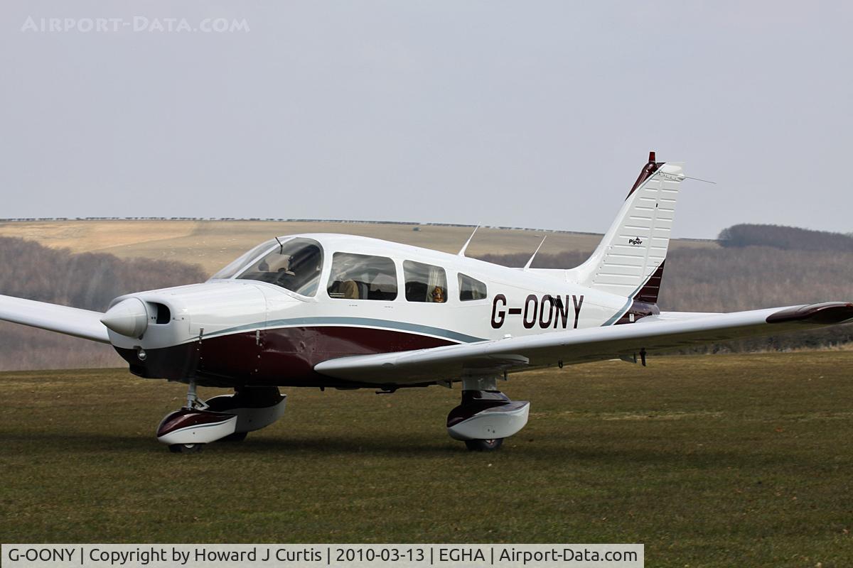 G-OONY, 1983 Piper PA-28-161 Cherokee Warrior II C/N 28-8316015, Privately owned.