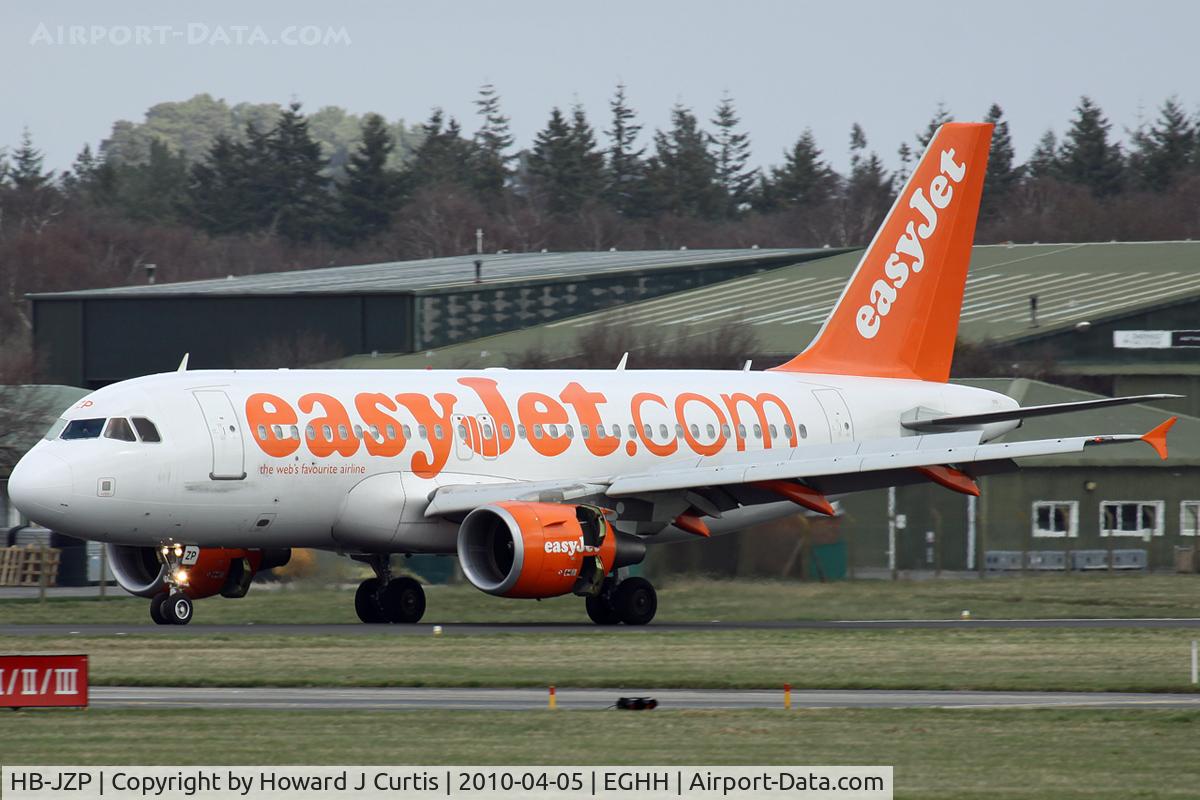 HB-JZP, 2005 Airbus A319-111 C/N 2427, easyJet Switzerland