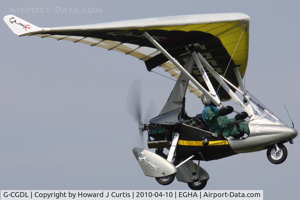 G-CGDL, 2009 Pegasus Quik 912S C/N 8470, Privately owned.