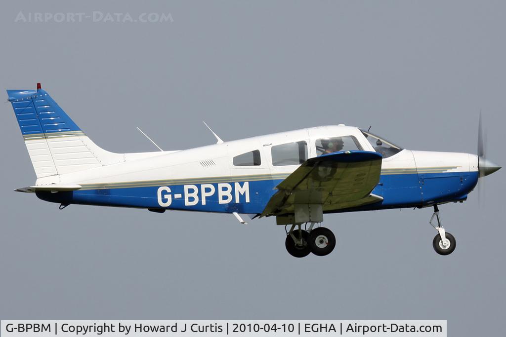 G-BPBM, 1979 Piper PA-28-161 Cherokee Warrior II C/N 28-7916272, Privately owned.