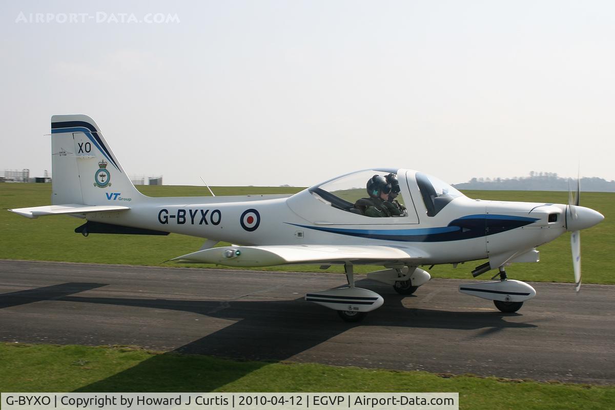 G-BYXO, 2001 Grob G-115E Tutor T1 C/N 82175/E, VT Aerospace/No.1 EFTS.