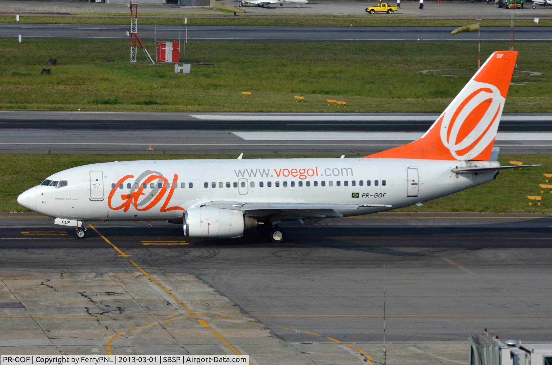 PR-GOF, 2001 Boeing 737-76Q C/N 30273, GOL B737