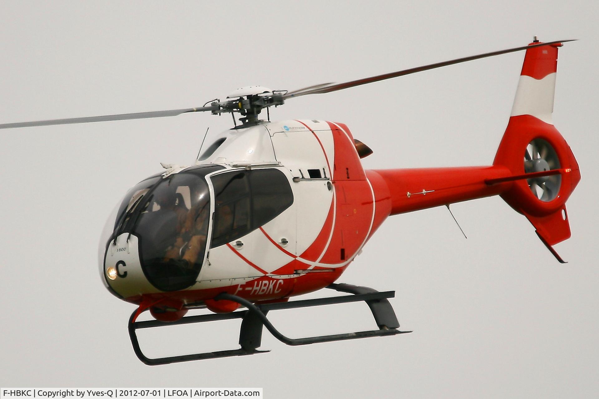 F-HBKC, 2009 Eurocopter EC-120B Colibri NHE C/N 1600, Eurocopter EC 120B Colibri NHE, Avord Air Base 702 (LFOA) Open day 2012