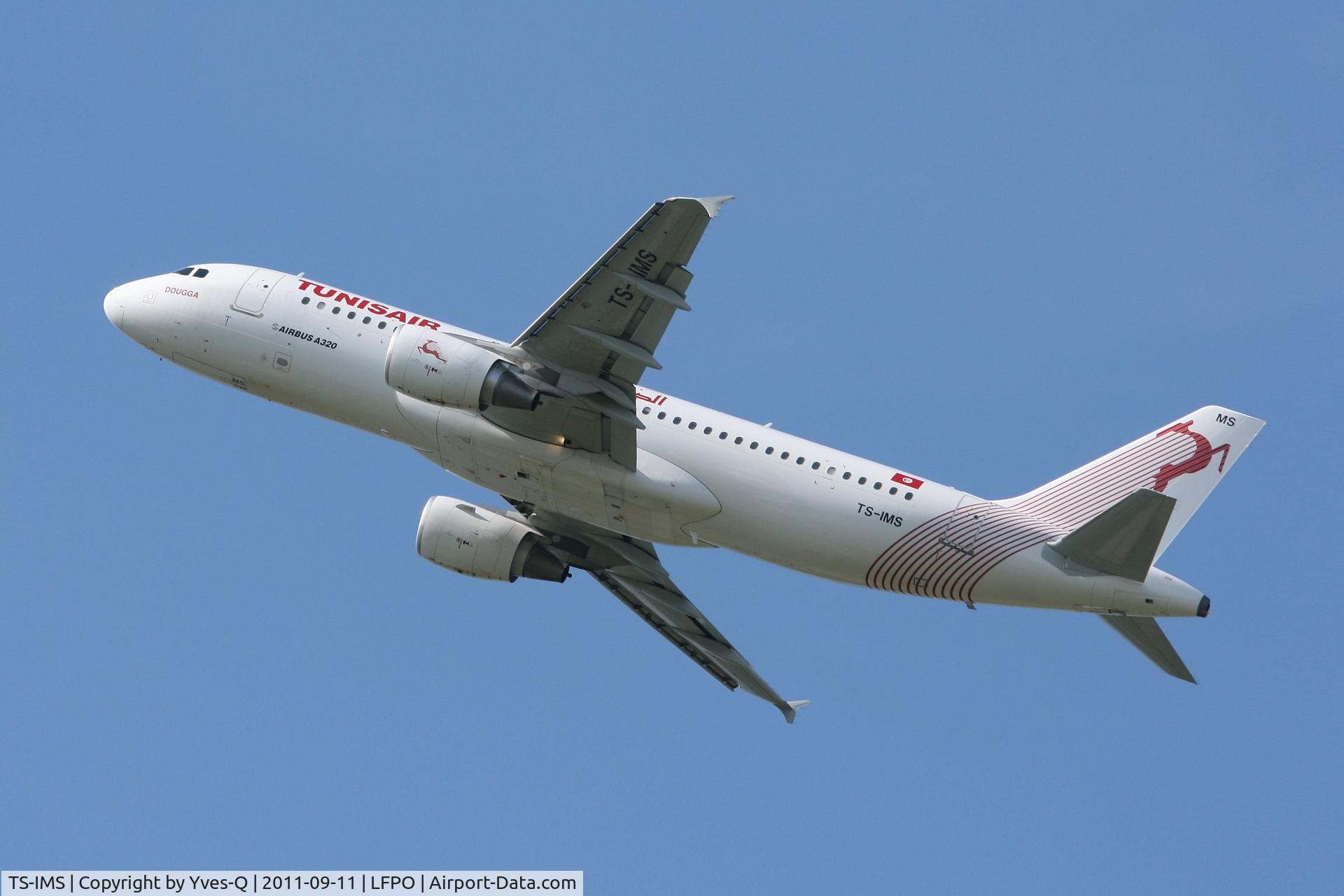 TS-IMS, 2011 Airbus A320-214 C/N 4689, Airbus A320-214, Tunisair, Paris Orly Airport (LFPO-ORY)