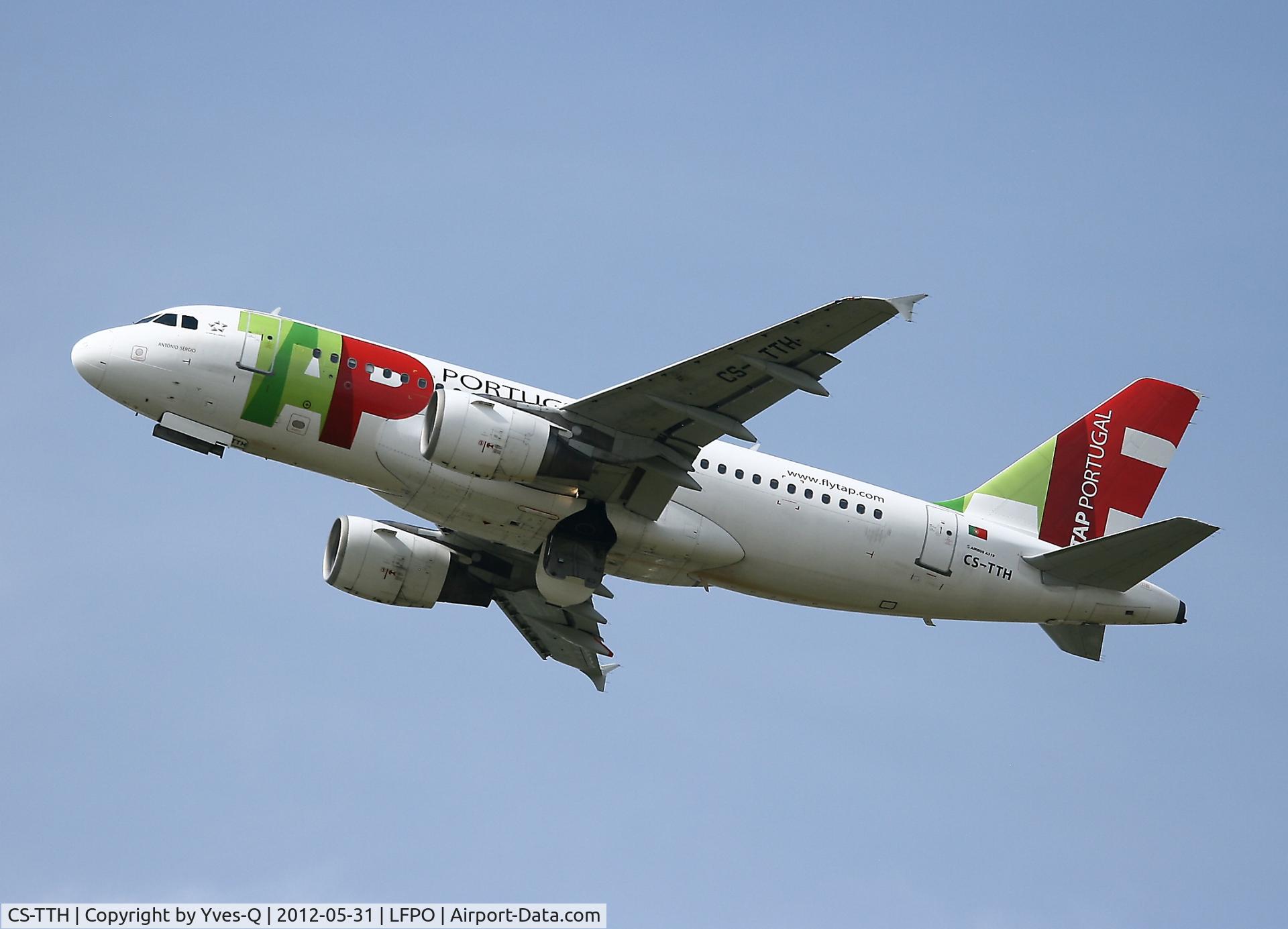 CS-TTH, 1998 Airbus A319-111 C/N 917, Airbus A319-111, TAP Air Portugal, Paris Orly Airport (LFPO-ORY)