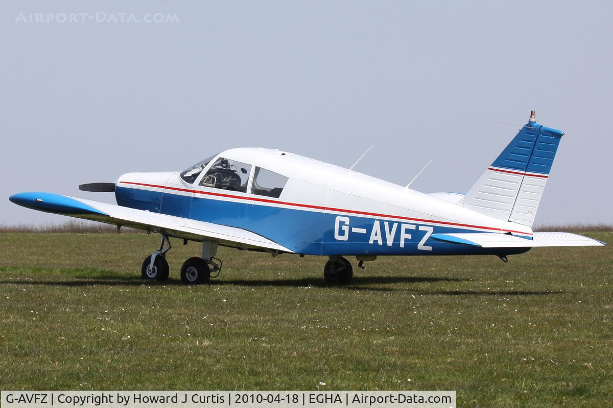 G-AVFZ, 1967 Piper PA-28-140 Cherokee C/N 28-22767, Privately owned.