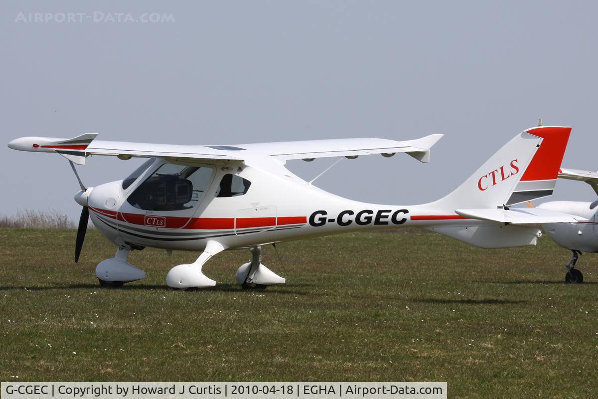 G-CGEC, 2009 Flight Design CTLS C/N F-09-02-12, Privately owned.