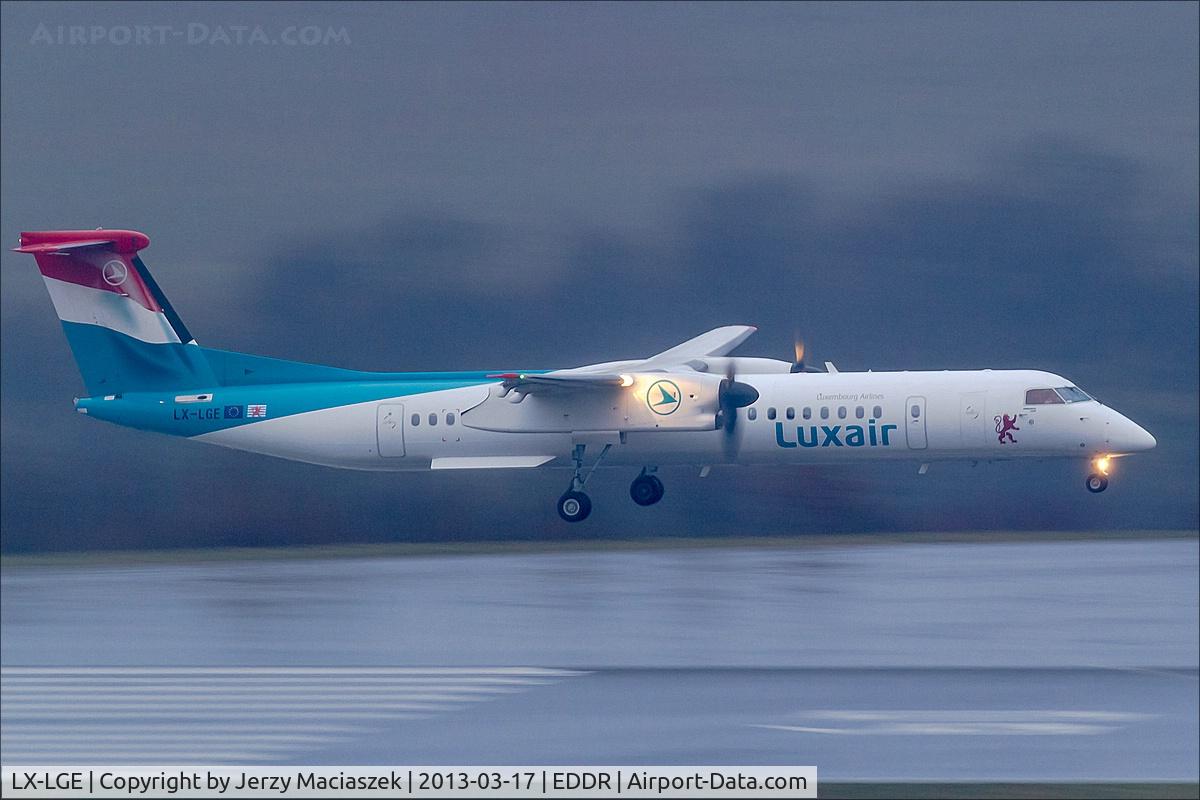 LX-LGE, 2009 De Havilland Canada DHC-8-402Q Dash 8 C/N 4284, De Havilland Canada DHC-8-402Q
