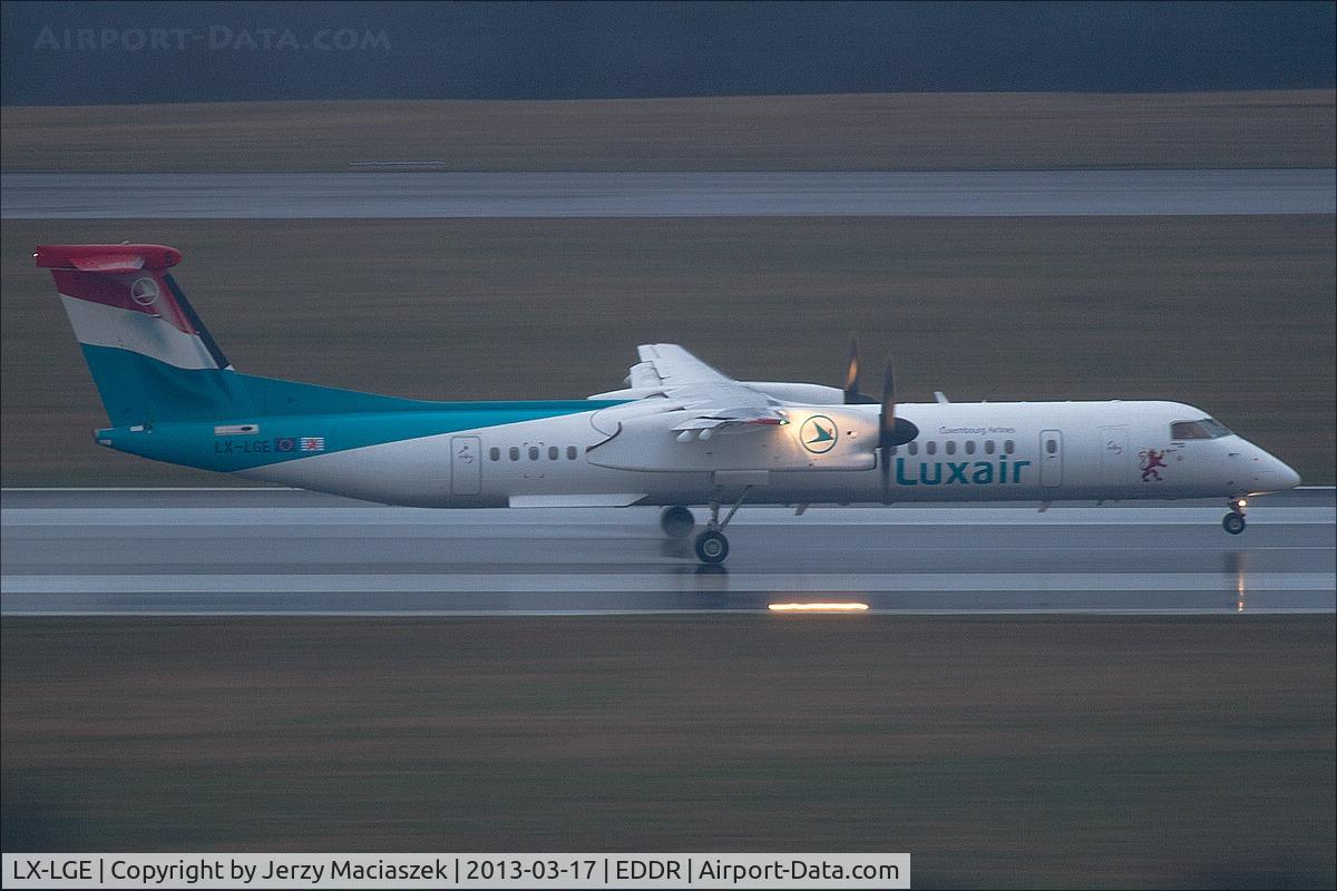LX-LGE, 2009 De Havilland Canada DHC-8-402Q Dash 8 C/N 4284, De Havilland Canada DHC-8-402Q
