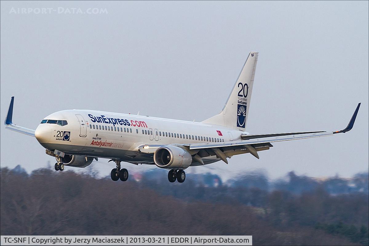 TC-SNF, 2008 Boeing 737-8HC C/N 36529, Boeing 737-8HC