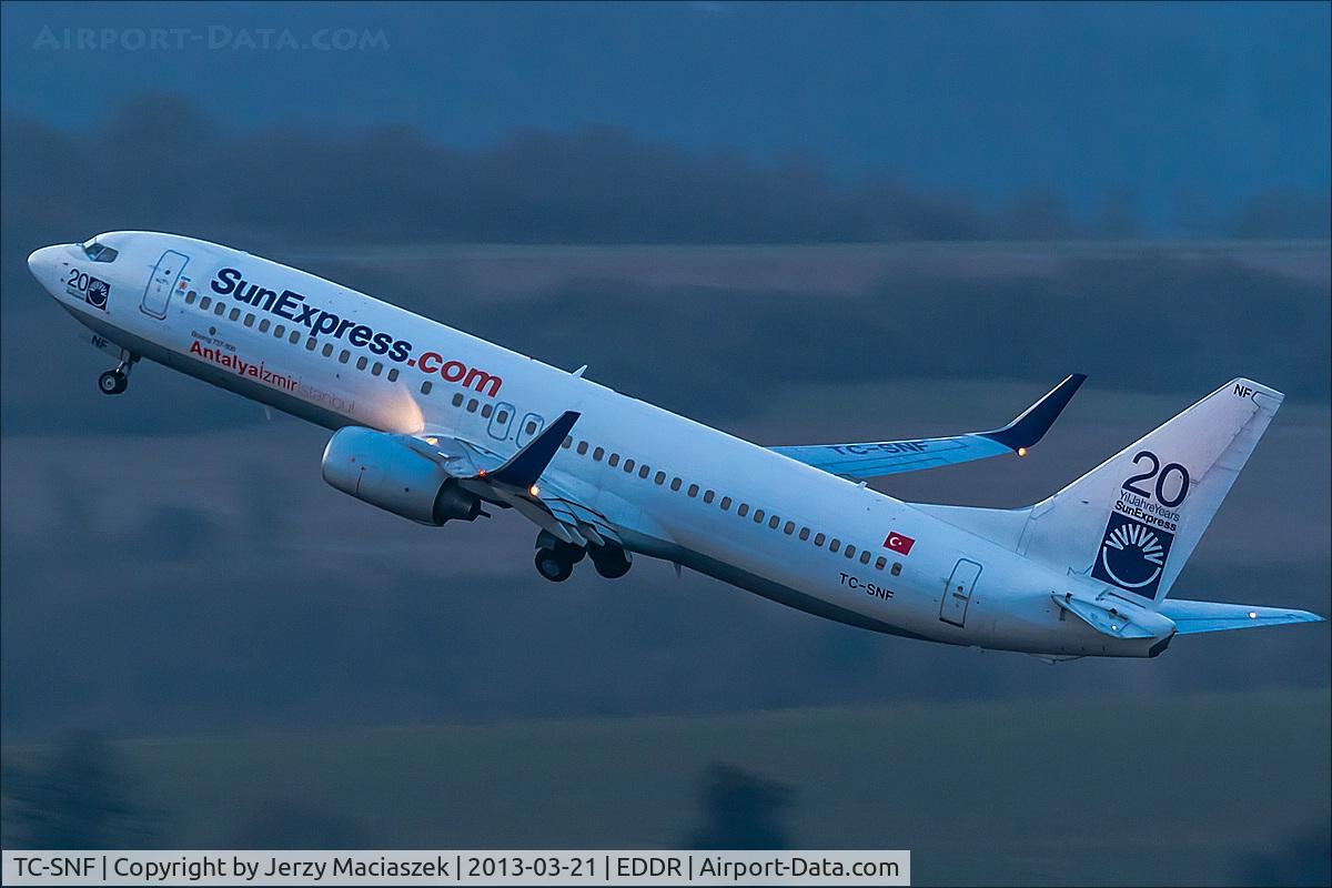 TC-SNF, 2008 Boeing 737-8HC C/N 36529, Boeing 737-8HC
