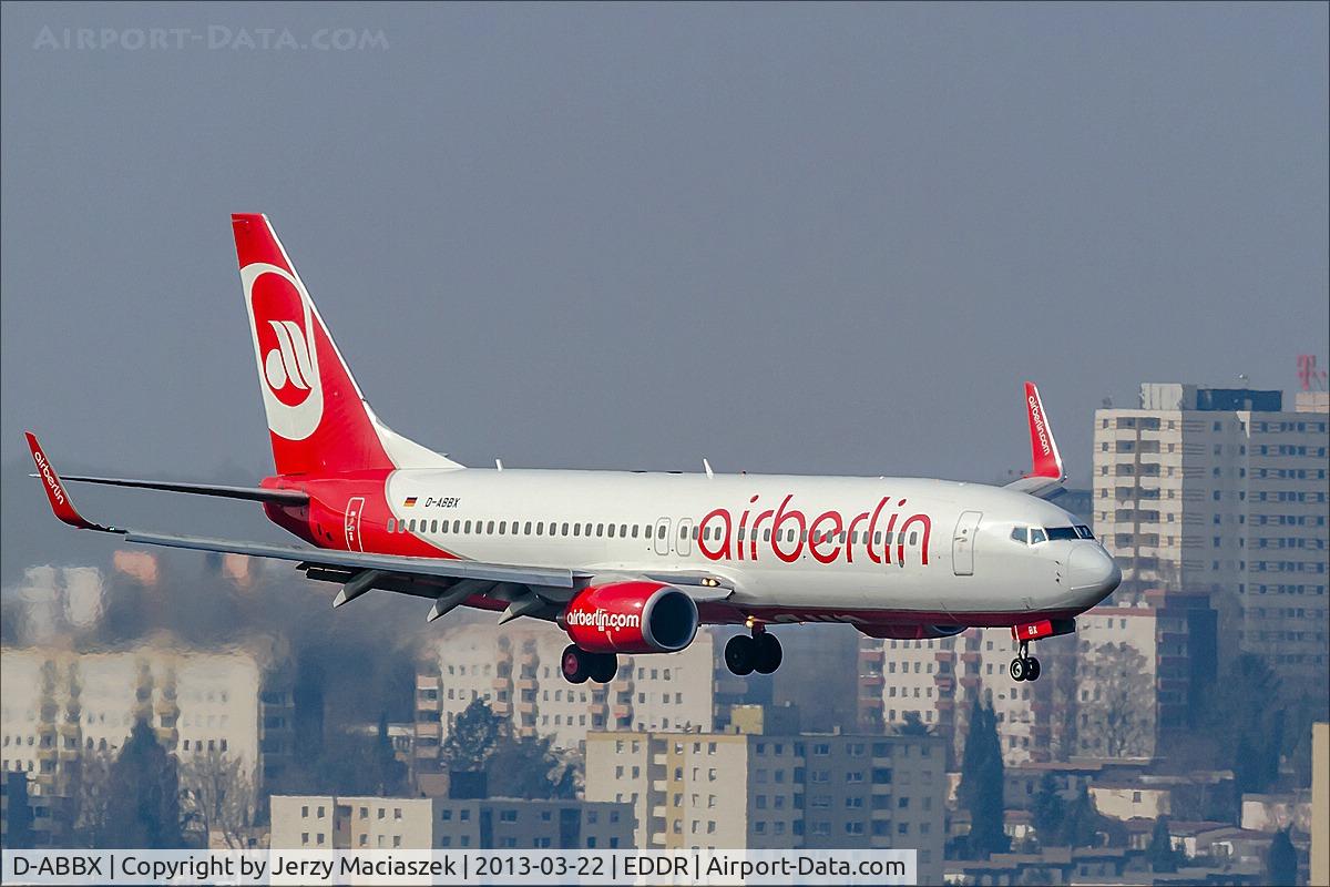 D-ABBX, 2007 Boeing 737-86J C/N 34969, Boeing 737-86J