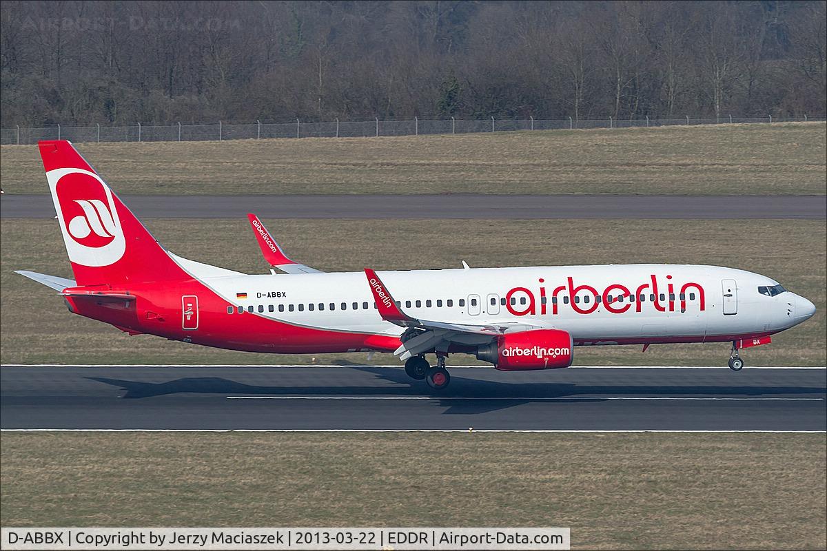 D-ABBX, 2007 Boeing 737-86J C/N 34969, Boeing 737-86J
