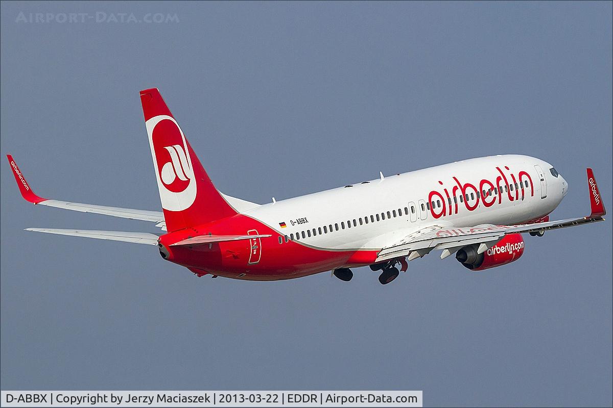 D-ABBX, 2007 Boeing 737-86J C/N 34969, Boeing 737-86J