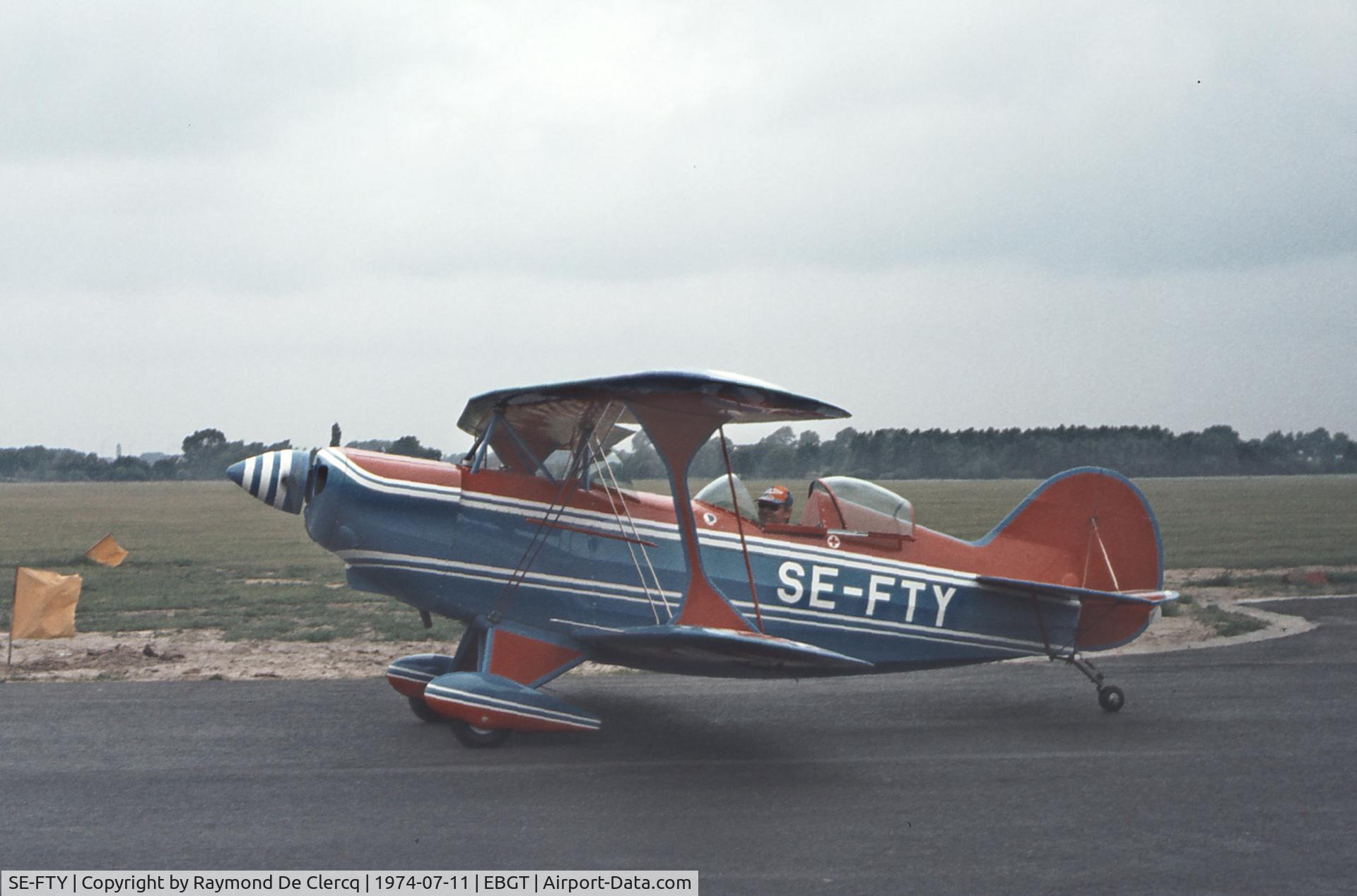SE-FTY, 1973 Aerotek Pitts S-2A Special C/N 2049, Aerotek Pitts S-2A