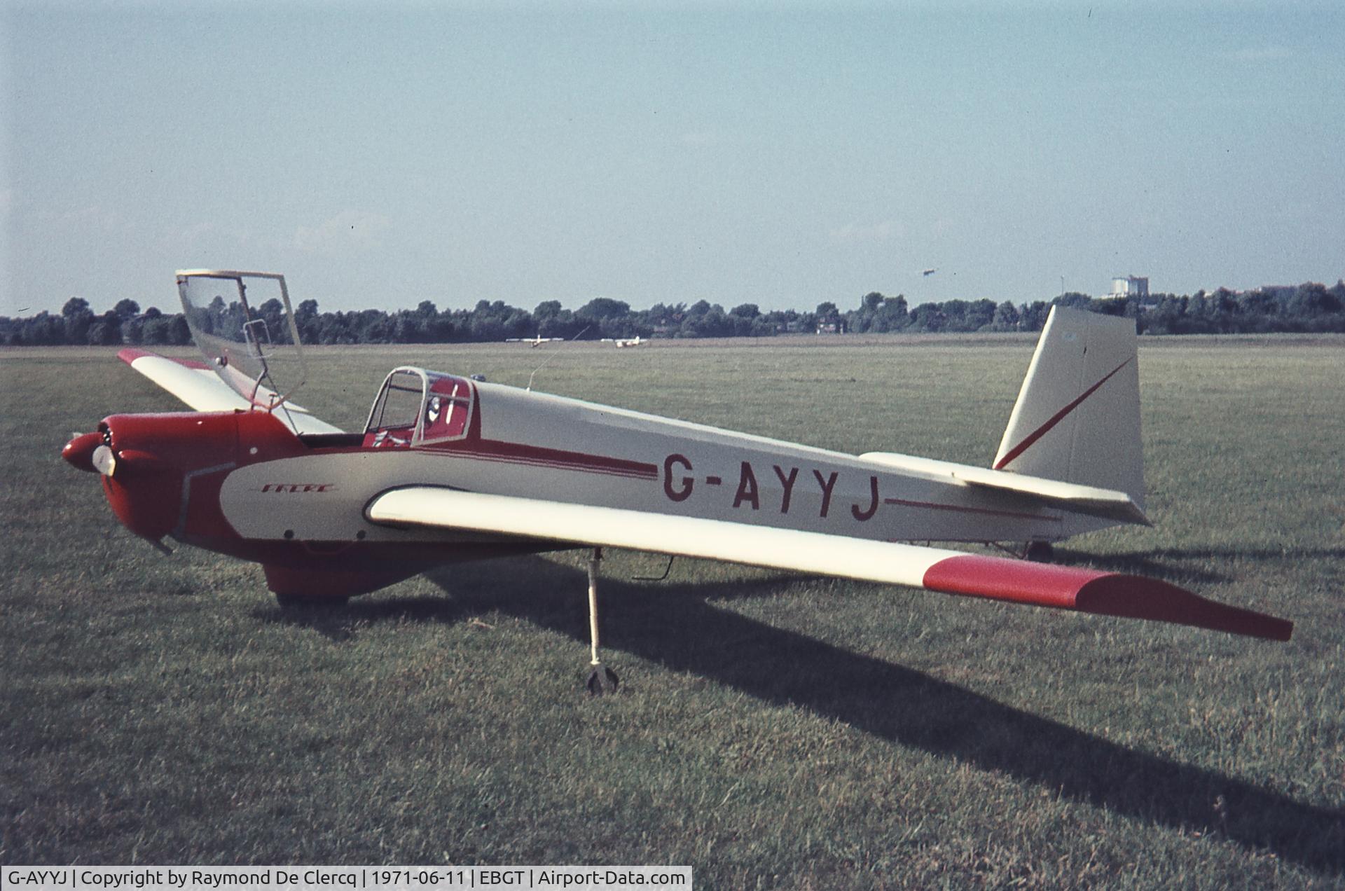 G-AYYJ, 1971 Slingsby T-61A Falke C/N 1733, 1971 Slingsby T-61A Falke