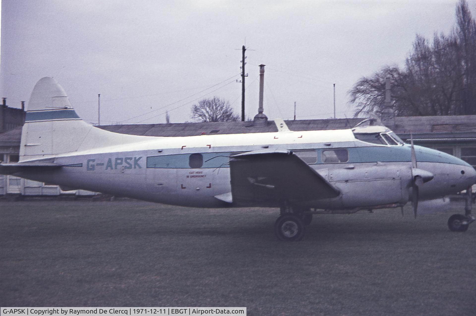 G-APSK, 1959 De Havilland DH-104 Dove 5 C/N 04504, 1959 De Havilland DH-104 Dove 5