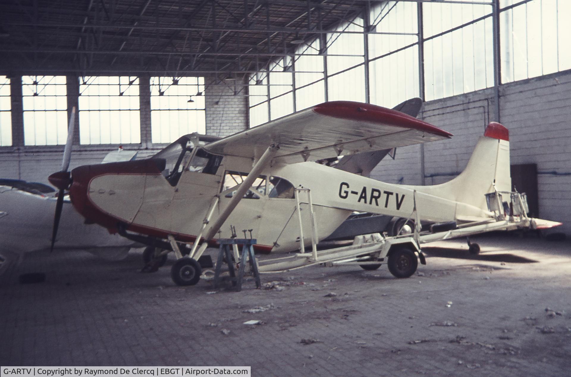G-ARTV, 1958 Edgar Percival EP-9 Prospector C/N 39, Edgar Percival EP-9 Prospector, photographed here in 1971.
