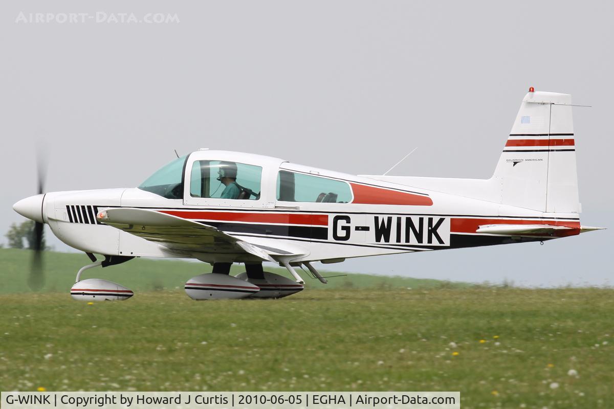 G-WINK, 1976 Grumman American AA-5B Tiger C/N AA5B-0327, Privately owned.