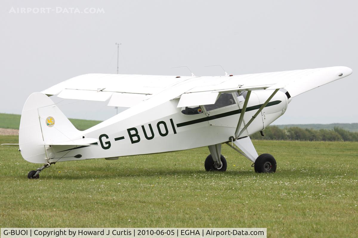 G-BUOI, 1951 Piper PA-20-135 Pacer Pacer C/N 20-571, Privately owned.