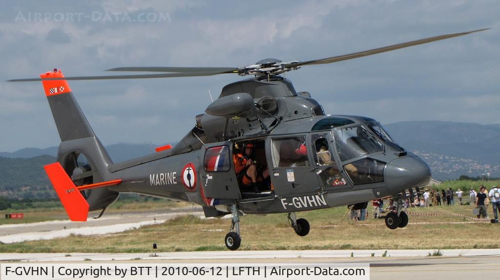 F-GVHN, 1997 Eurocopter AS-365N-3 Dauphin 2 C/N 6510, Return from recovery mission of the pilot of the Focke-Wulf who made an emergency landing after an engine fail