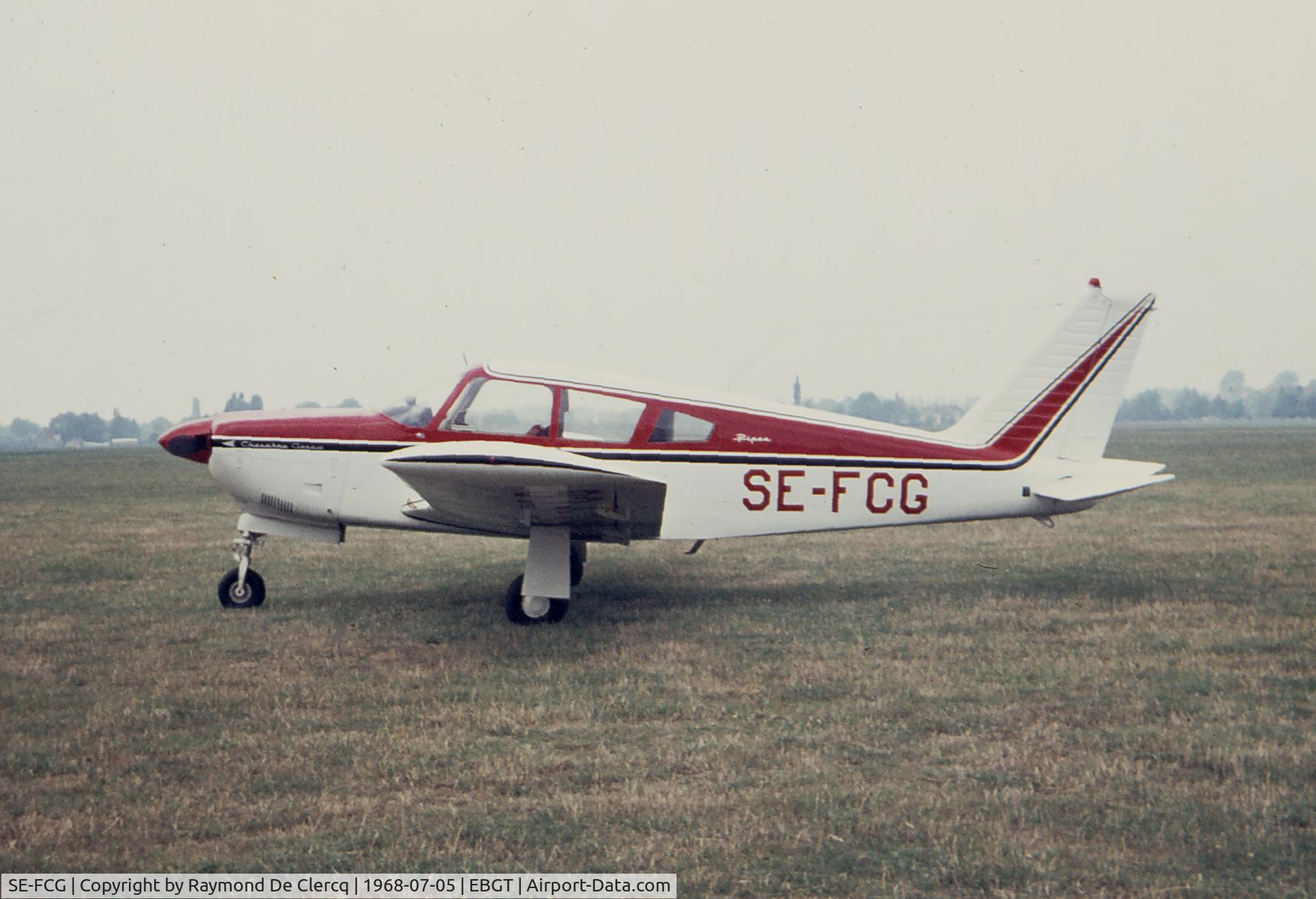 SE-FCG, 1968 Piper Cherokee Arrow C/N 28R-30504, 1968 Piper Cherokee Arrow