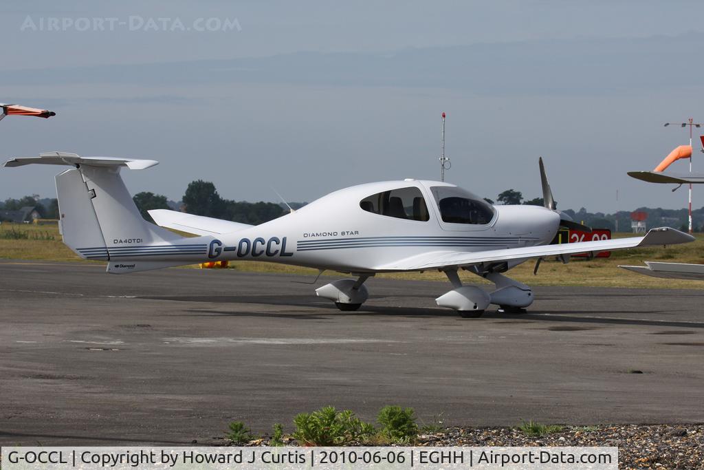 G-OCCL, 2006 Diamond DA-40D Diamond Star C/N D4.237, Privately owned.