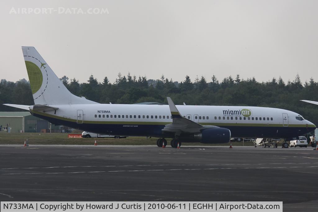 N733MA, 2001 Boeing 737-81Q C/N 30619, Miami Air.