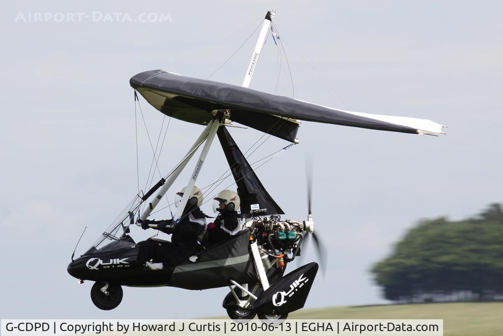 G-CDPD, 2004 Mainair Pegasus Quik C/N 8051, Privately owned.