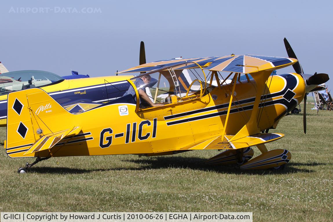 G-IICI, 1998 Aviat Pitts S-2C Special C/N 6017, Privately owned.