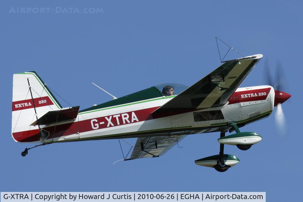 G-XTRA, 1987 Extra EA-230 C/N 12A, Privately owned.
