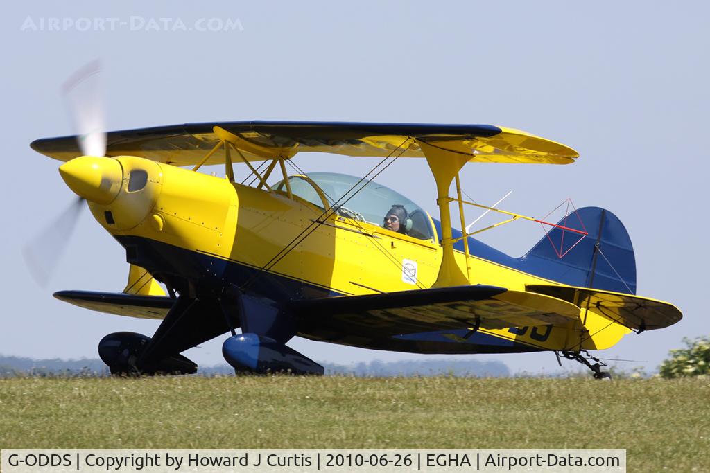 G-ODDS, 1980 Aerotek Pitts S-2A Special C/N 2225, Privately owned.