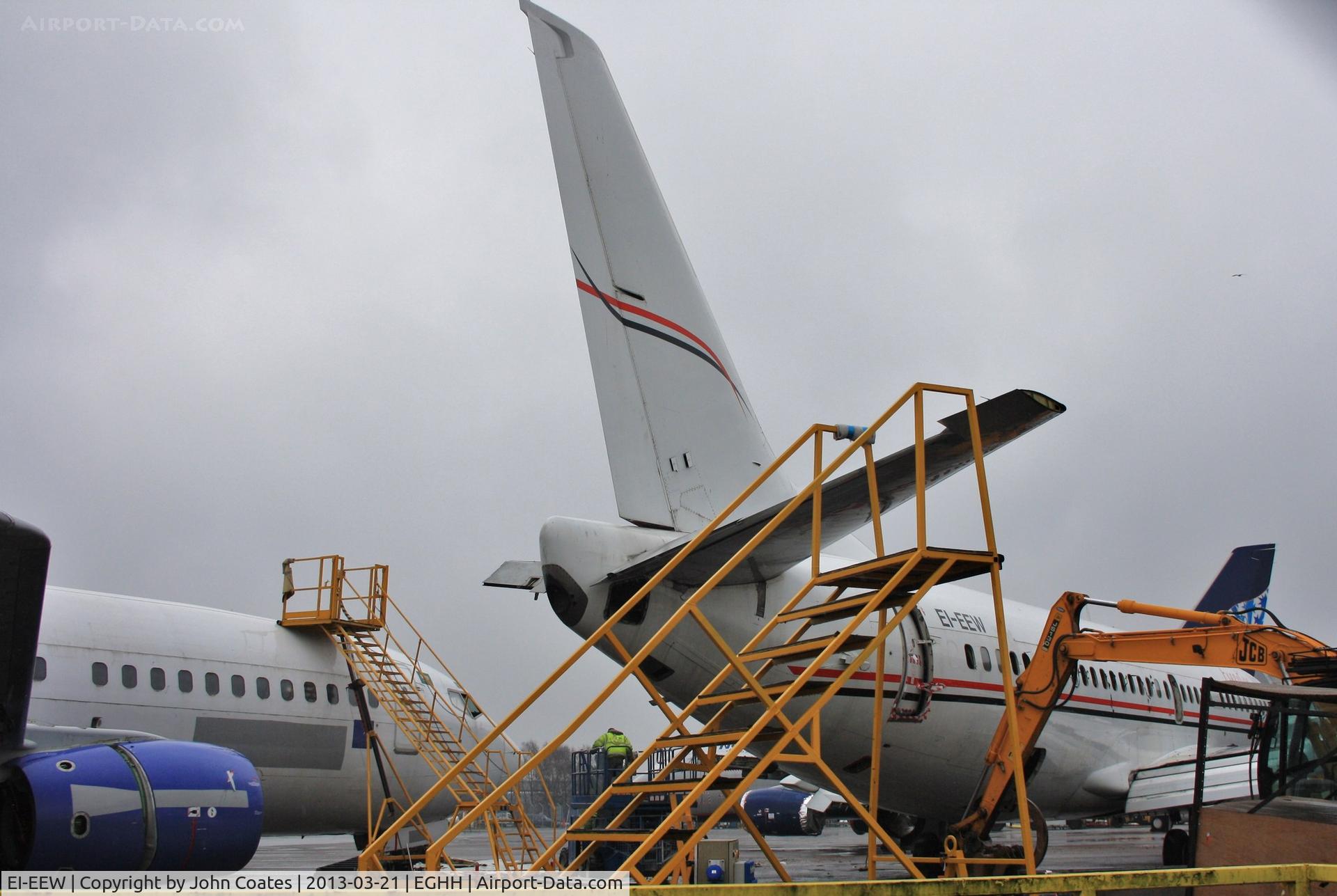 EI-EEW, 1987 Boeing 737-375 C/N 23808, Never flown in this scheme and about to be cut up