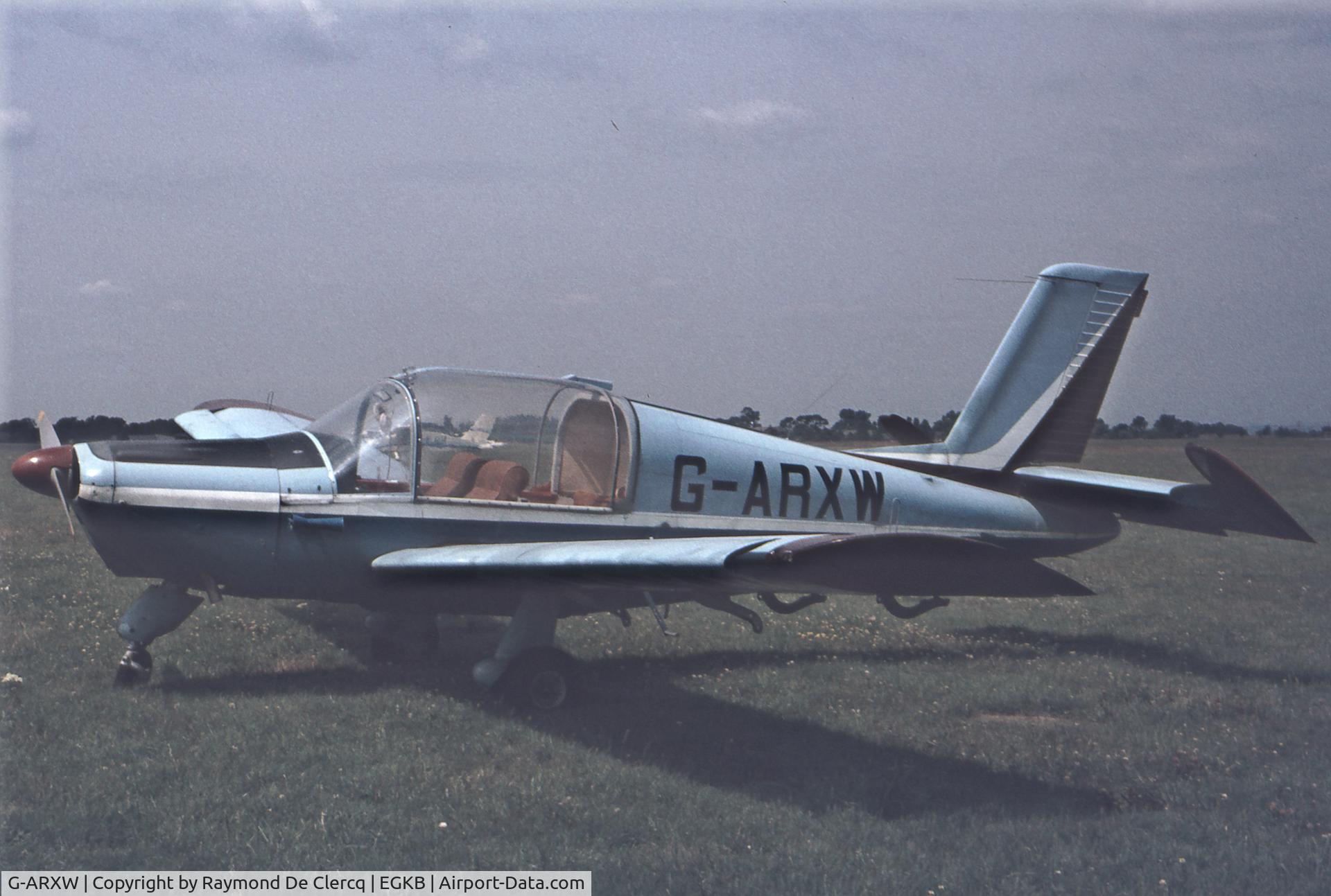G-ARXW, 1962 Morane-Saulnier MS-885 Super Rallye C/N 100, 1962 Morane Saulnier MORANE SAULNIER MS.88