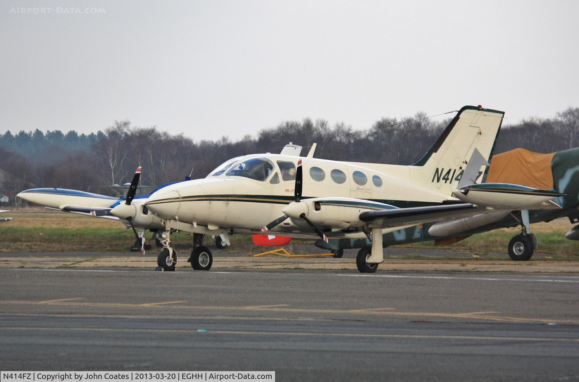N414FZ, 1971 Cessna 414 Chancellor C/N 414-0175, Parked at Airtime