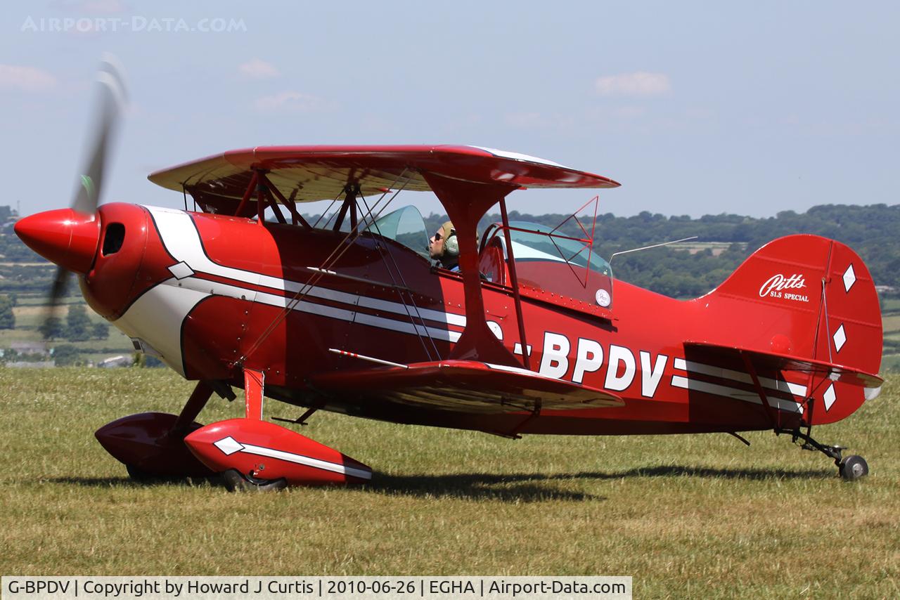 G-BPDV, 1970 Pitts S-1S Special C/N 27P, Privately owned.