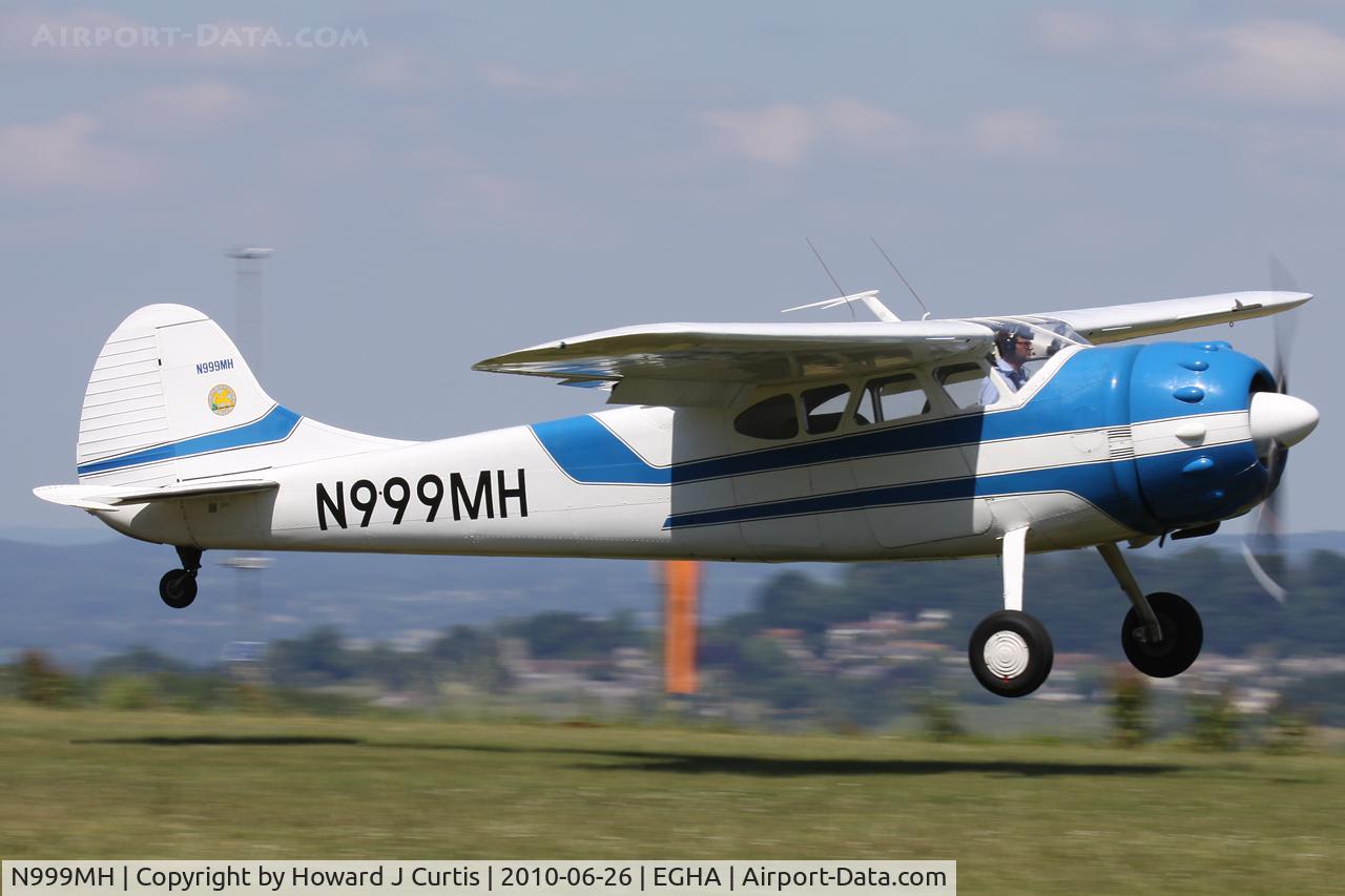 N999MH, Cessna 195B Businessliner C/N 7168, Privately owned.