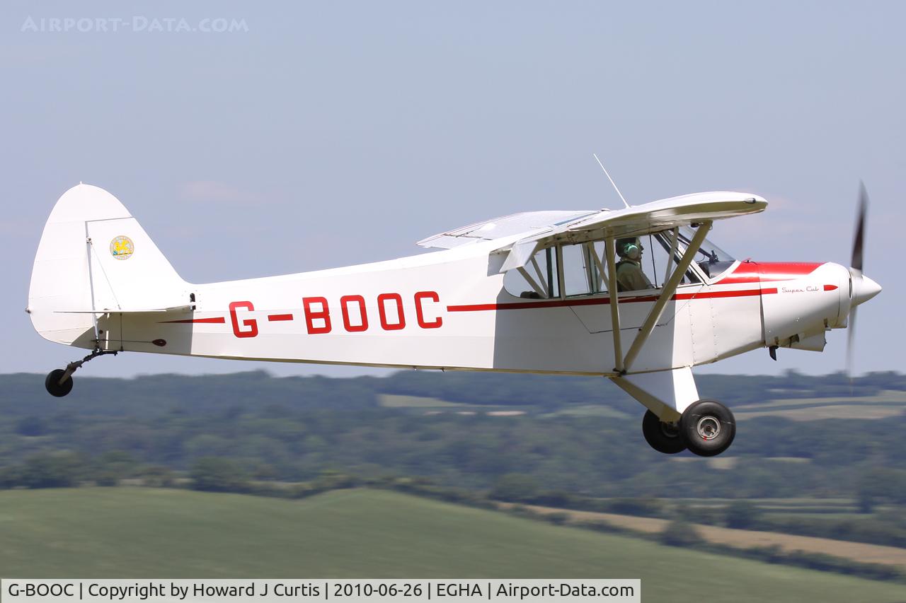 G-BOOC, 1965 Piper PA-18-150 Super Cub C/N 18-8279, Privately owned.