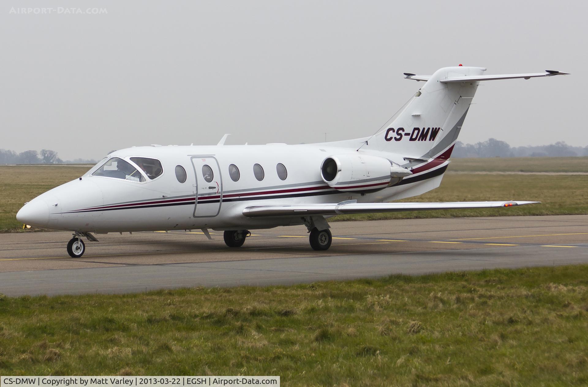 CS-DMW, 2008 Hawker Beechcraft 400A Beechjet Beechjet C/N RK-550, Arriving at SaxonAir.