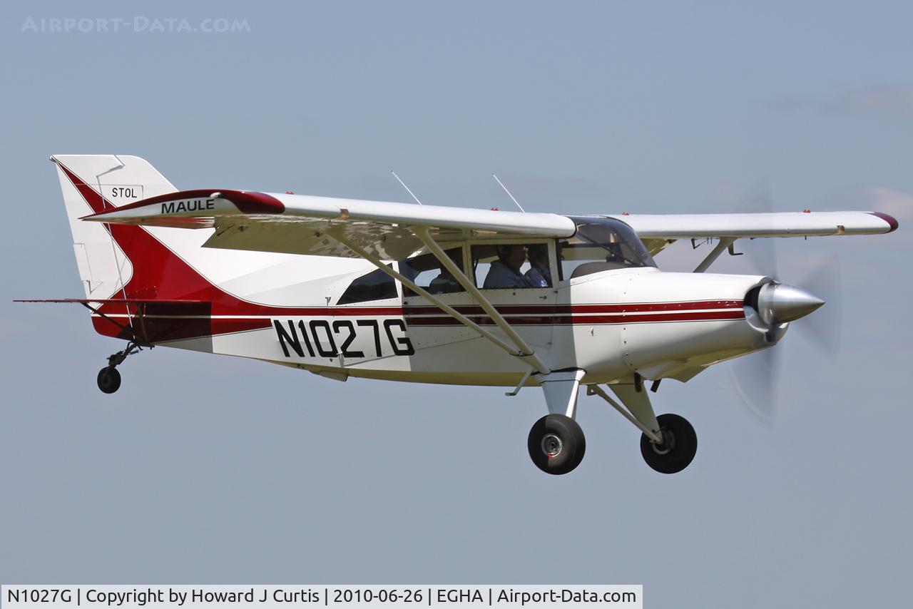 N1027G, 1996 Maule M-7-235B Super Rocket C/N 23032C, Privately owned.