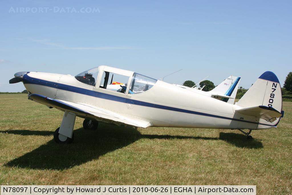 N78097, 1946 Universal Globe GC-1B Swift C/N 2097, Privately owned. Another shot of this magnificent machine.