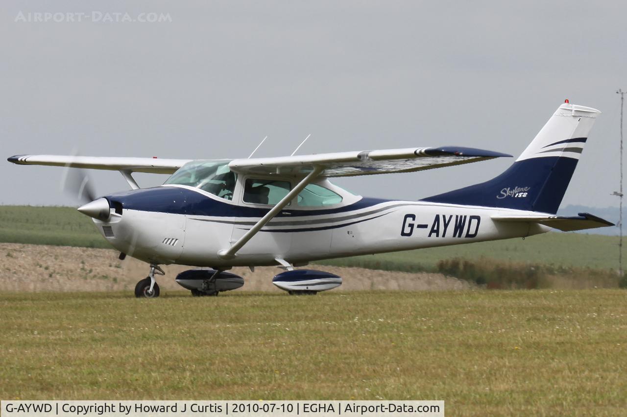 G-AYWD, 1971 Cessna 182N Skylane C/N 182-60468, Privately owned.