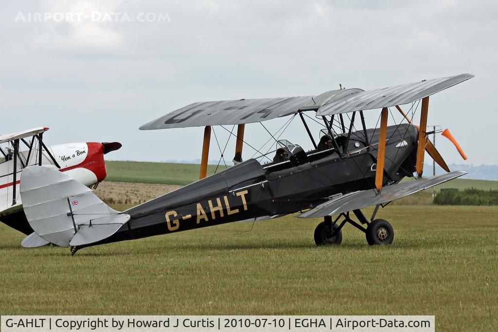 G-AHLT, 1939 De Havilland DH-82A Tiger Moth II C/N 82247, Privately owned.