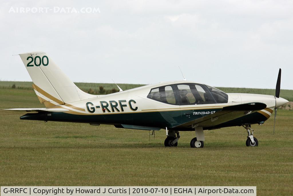 G-RRFC, 2001 Socata TB-20 GT C/N 2053, Privately owned. At the Dorset Air Races 2010. Race number 200.