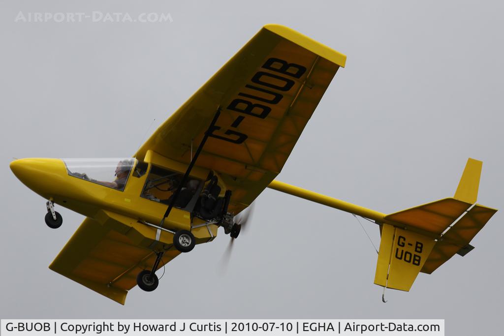 G-BUOB, 1993 CFM Streak Shadow C/N PFA 206-12156, Privately owned.