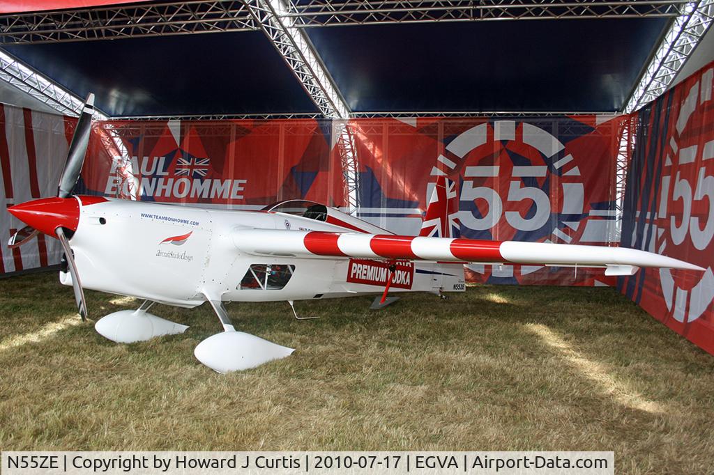 N55ZE, 2007 Zivko Edge 540 C/N 0040A, Privately owned.