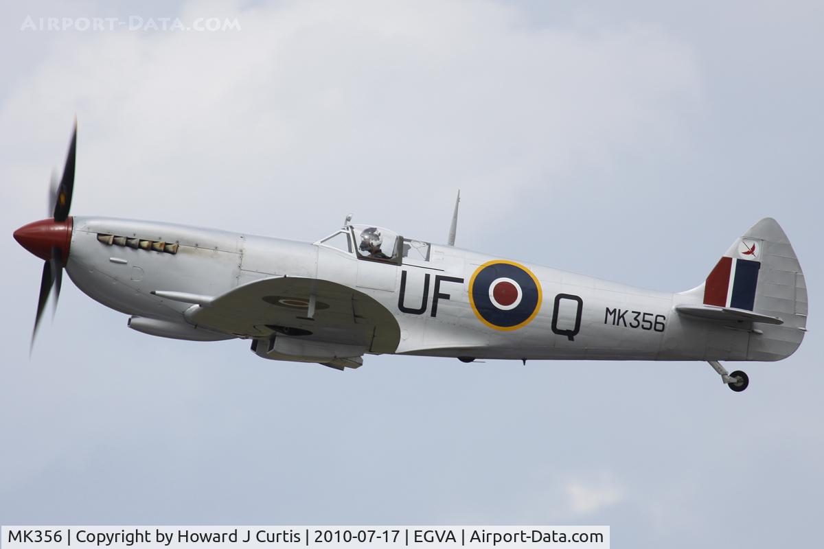 MK356, 1944 Supermarine 361 Spitfire LF.IXc C/N CBAF.IX.1561, At RIAT 2010. Coded UF-Q, BBMF.